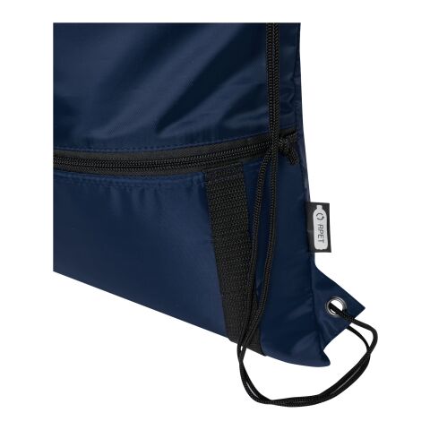 Adventure GRS recycled insulated drawstring bag 9L Standard | Deep blue | No Branding | not available | not available | not available