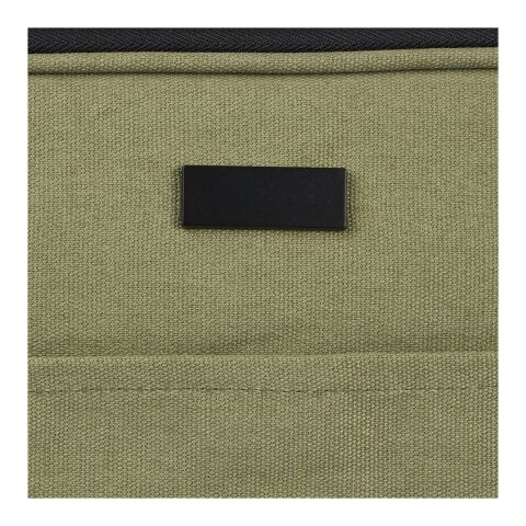Joey 14" GRS recycled canvas laptop sleeve 2L Standard | Olive | not available | No Branding | not available | not available | not available