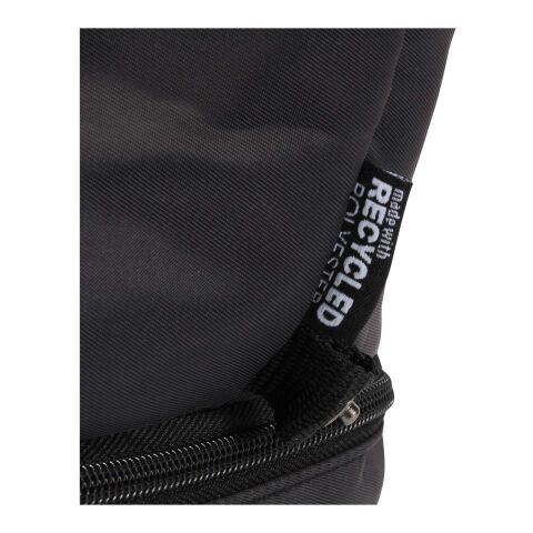 Trip Aware™ recycled travel toiletry bag 6L Standard | Solid black | not available | No Branding | not available | not available | not available