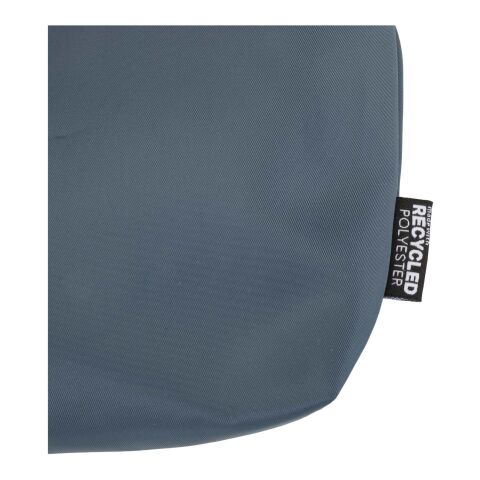 Trip Aware™ recycled travel toiletry pouch 2L Standard | Hale Blue | No Branding | not available | not available | not available