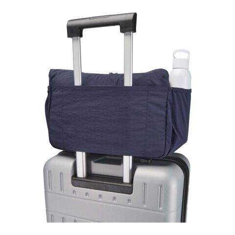 Calli 13" GRS recycled nylon laptop messenger bag Navy
