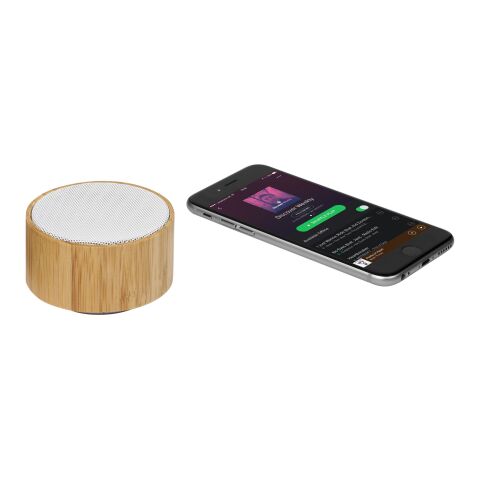 Cosmos bamboo Bluetooth® speaker Standard | Natural-Transparent | No Branding | not available | not available