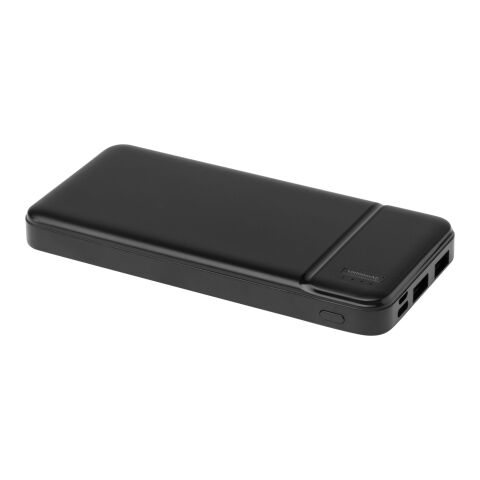 Loop 10.000 mAh recycled plastic power bank Standard | Solid black | No Branding | not available | not available