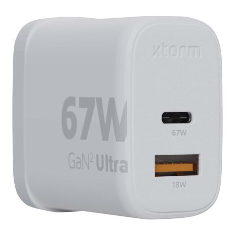 Xtorm XEC067G GaN² Ultra 67W wall charger - UK plug Standard | white | No Branding | not available | not available