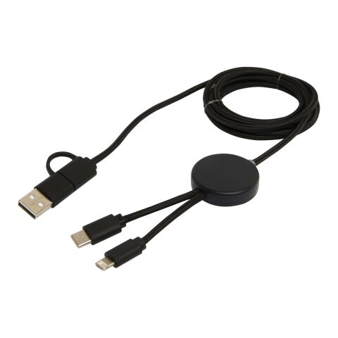 Citala 5-in-1 recycled plastic 150 cm data sync and 27W fast charge cable Standard | Black | No Branding | not available | not available