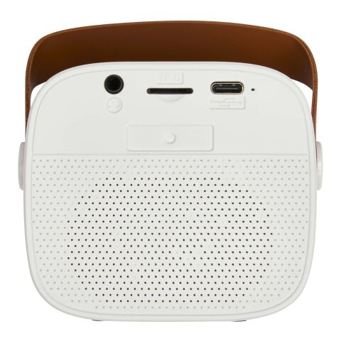 Diya 3W wireless recycled plastic speaker Standard | white | No Branding | not available | not available