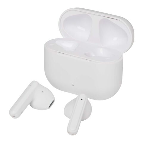 Altais recycled plastic True Wireless Bluetooth® headset Standard | White | No Branding | not available | not available