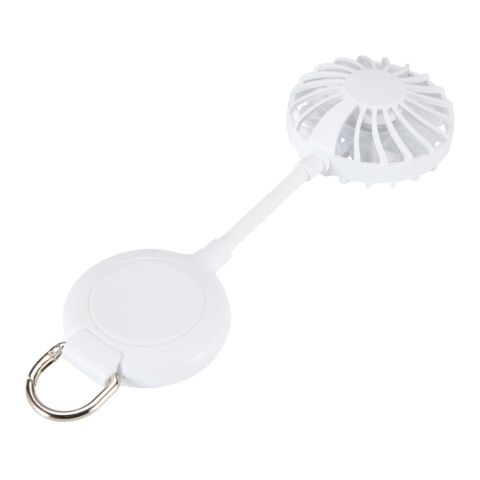 Ventio recycled plastic magnetic portable fan Standard | White | No Branding | not available | not available