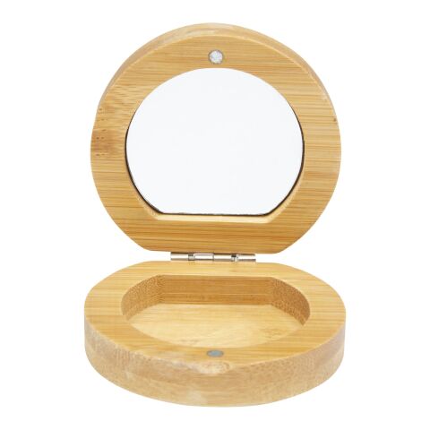 Afrodit bamboo pocket mirror Standard | Natural | No Branding | not available | not available
