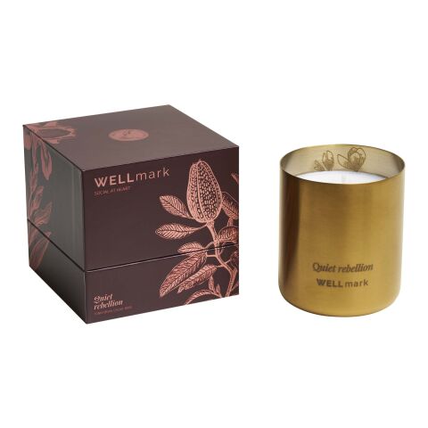 Wellmark scented candle Standard | Gold | not available | No Branding | not available | not available