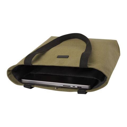 Joey GRS recycled canvas versatile tote bag 14L Standard | Olive | Not applicable | No Branding | not available | not available | not available