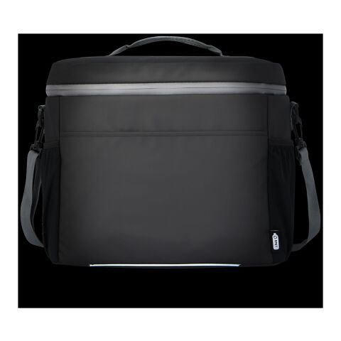Aqua 20-can GRS recycled water resistant cooler bag 22L Standard | Solid black | No Branding | not available | not available | not available
