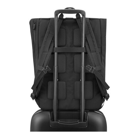 Moleskine Metro rolltop backpack Standard | Solid black | Not applicable | No Branding | not available | not available | not available