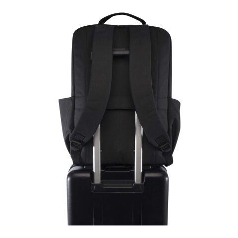 Libra 15” GRS recycled laptop backpack 15L Standard | Heather Charcoal | No Branding | not available | not available | not available