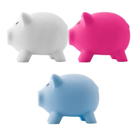 PVC piggy bank Roger white | No Branding | not available | not available