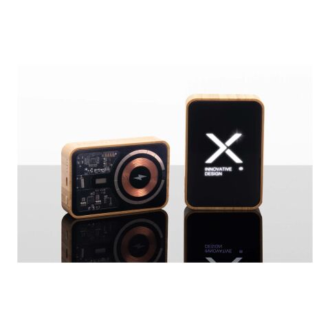 SCX.design P27 10.000 mAh MagSafe bamboo power bank Black | No Branding | not available | not available