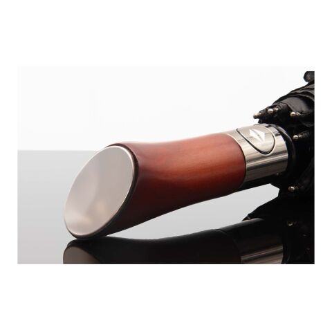 SCX.design R03 wooden auto open/close foldable umbrella  Black | No Branding | not available | not available