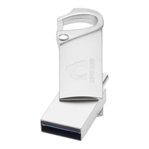 Type C carabiner USB 3.0 Silver | No Branding | not available | not available | 32 GB
