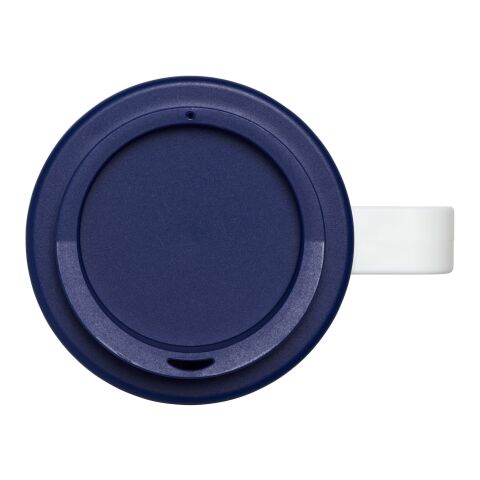 Americano® Grande 350 ml insulated mug White-Blue | No Branding | not available | not available