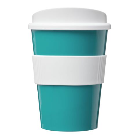 Americano® Medio 300 ml tumbler with grip Aqua blue-White | No Branding | not available | not available