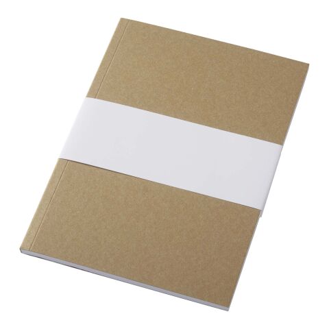 Novella Austen A5 recycled soft cover kraft notebook - 50 sheets  Natural | No Branding | not available | not available