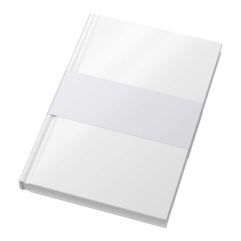 Novella Brontë A5 glossy hard cover notebook - 100 sheets White