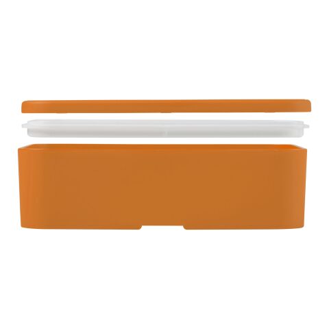 MIYO single layer lunch box Orange-White | not available | No Branding | not available | not available