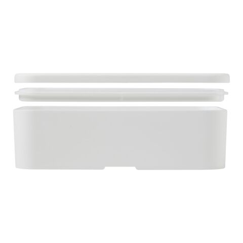 MIYO Pure single layer lunch box White-White | No Branding | not available | not available
