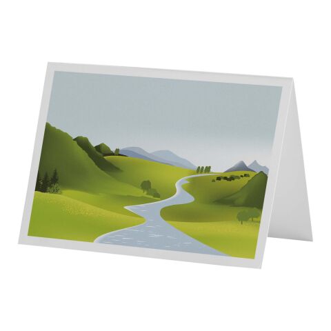 Herald A6 greeting card white | No Branding | not available | not available