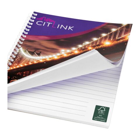 Desk-Mate® spiral A5 notebook White | 50 pages | No Branding | not available | not available
