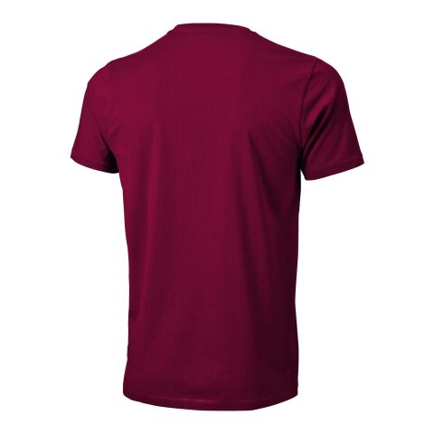 Nanaimo short sleeve men&#039;s t-shirt Standard | Burgundy | XL | No Branding | not available | not available | not available