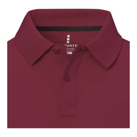 Calgary short sleeve men's polo Burgundy | 3XL