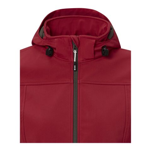 Langley women&#039;s softshell jacket Standard | Red | XS | Direct to Film | left chest | 70 mm x 100 mm | 100