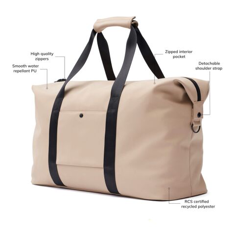 VINGA Baltimore Weekendbag greige | No Branding | not available | not available