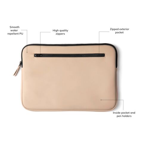 VINGA Baltimore laptop case 15-17&quot; greige | No Branding | not available | not available