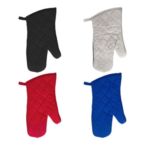 Cotton oven mittens Elsie grey | No Branding | not available | not available