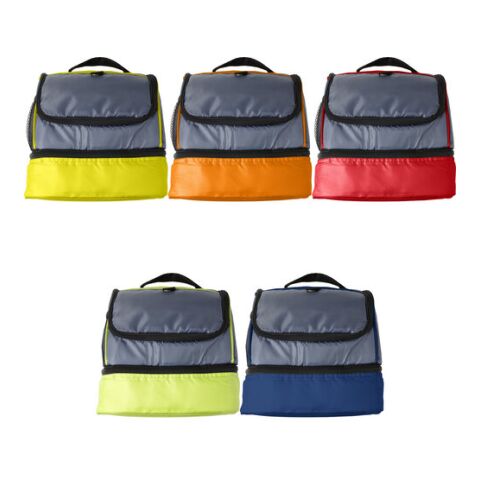 Polyester (210D) cooler bag Jackson lime | No Branding | not available | not available