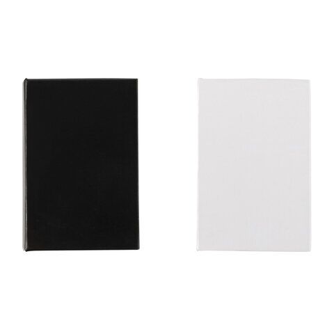 Cardboard sticky note holder Belinda black | No Branding | not available | not available