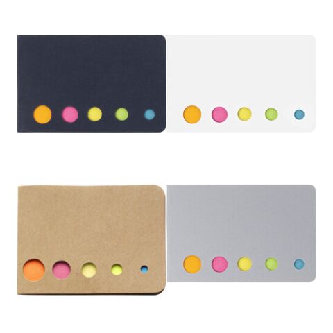 Cardboard sticky note holder Dwayne black | No Branding | not available | not available