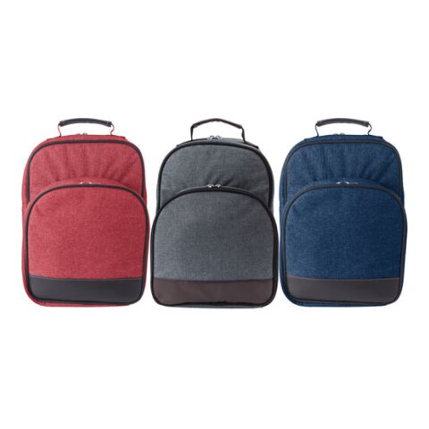 Polycanvas (600D) picnic cooler bag Jolie red | No Branding | not available | not available
