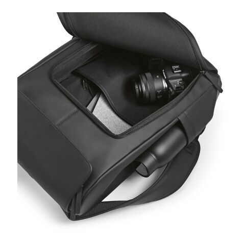 Lisbon Backpack 20L rPU.  Fits 15.6" laptop Black | No Branding | not available | not available | not available