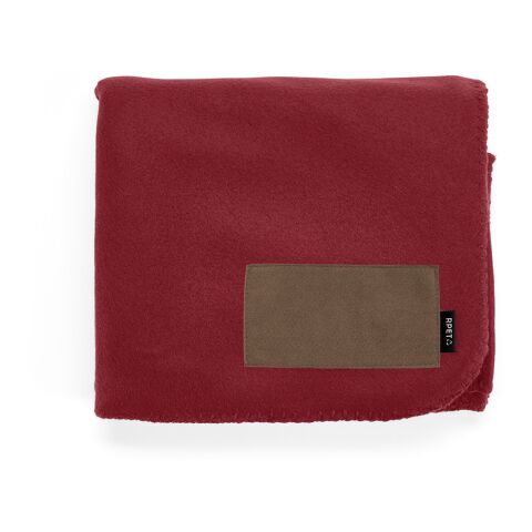 Pollock Blanket rPET 180 gsm dark red | Without Branding