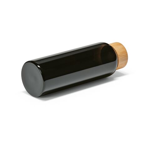 Indus Bottle Borosilicate Glass 510 ml Black | Without Branding
