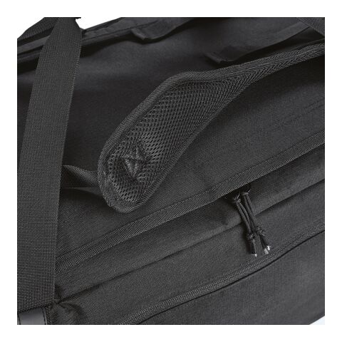 São Paulo XL Gym Bag 75L rPET ripstop. Reflective strips Black | No Branding | not available | not available | not available