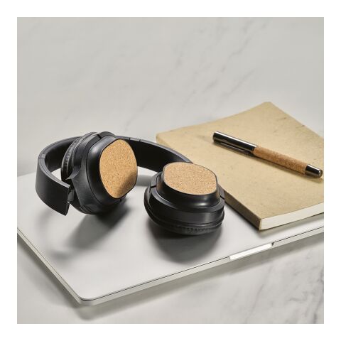 Faraday Headphones rABS and Cork 400mAh. 8h playtime Solid black | No Branding | not available | not available | not available