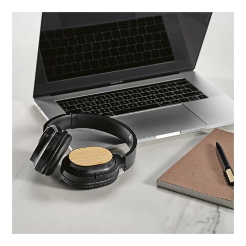 Fleming Headphones rABS and Bamboo 400mAh. 8h playtime Solid black | No Branding | not available | not available | not available