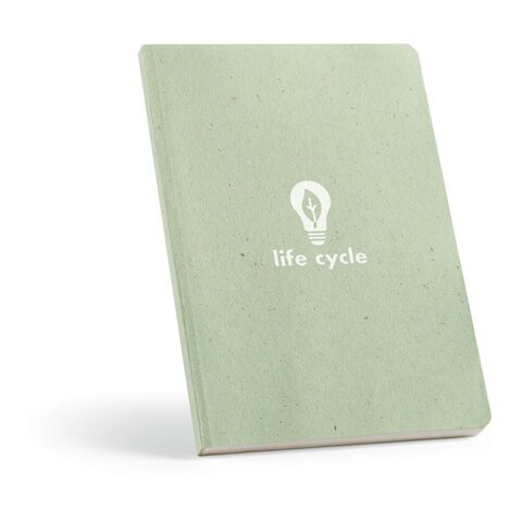 Dostoevsky A5 Notebook Lemongrass. 80gsm recycled 196 pages Light green | No Branding | not available | not available | not available