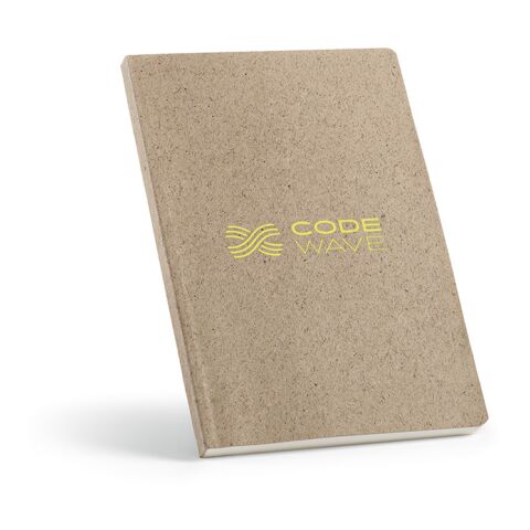 Chekhov A5 Notebook Tea Waste cover. 80gsm recycled 196 pages Pastel white | No Branding | not available | not available | not available