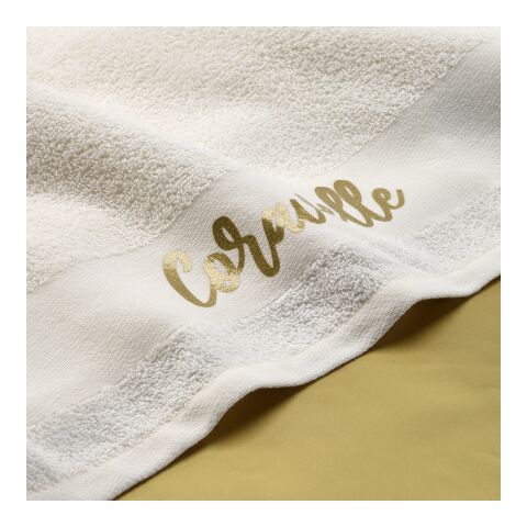 Donatello M Towel rCotton 370gsm. Made in Portugal White | No Branding | not available | not available | not available