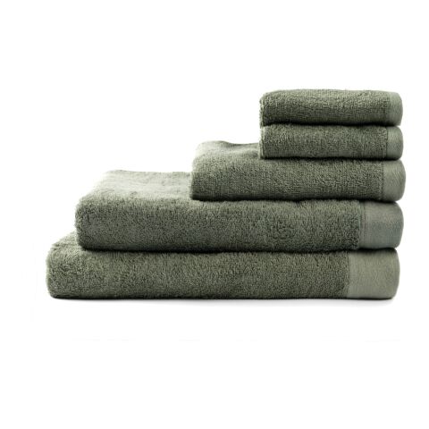 VINGA Birch towels 40x70 green | No Branding | not available | not available | not available